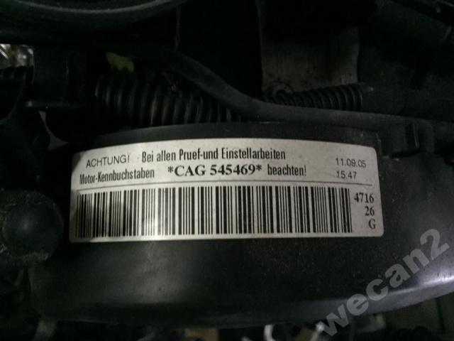 Двигатель Audi A4, A5, A6, Q5 2.0 TDI CAG 2011r 37tkm!!