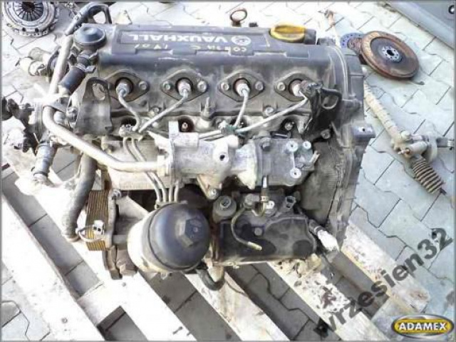 OPEL CORSA C 1.7 DI 2003 - двигатель + насос форсунки.