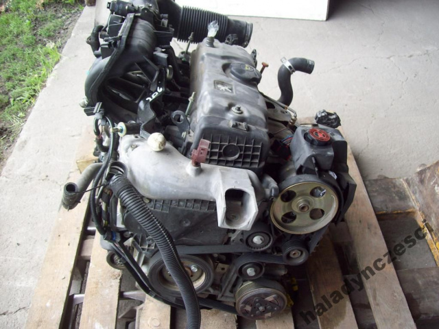 Двигатель голый без навесного оборудования для PEUGEOT 206 1.4 26tys km