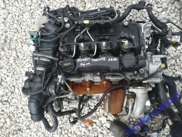 Двигатель в сборе Peugeot Partner 1.6 HDI DV6ATED4