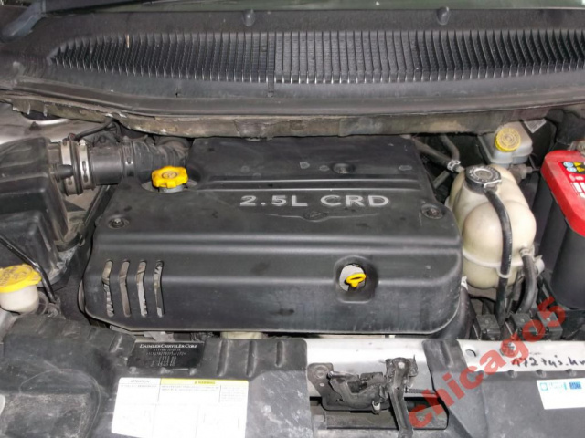 Двигатель 2.5 CRD Chrysler Voyager 2003 z wtryskami