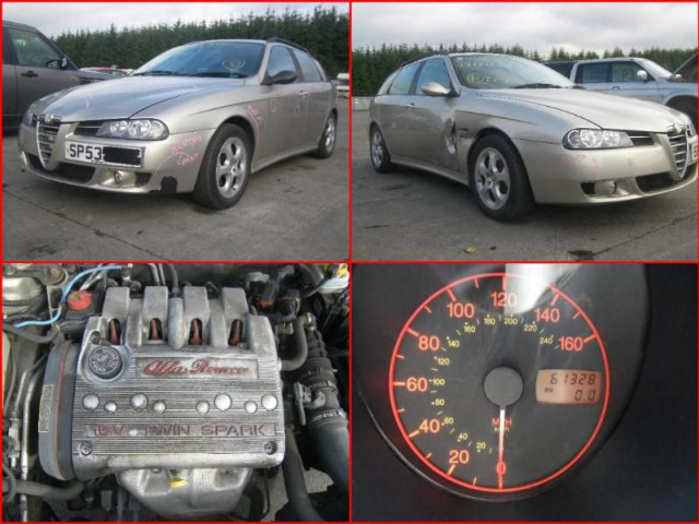 Двигатель ALFA ROMEO 156 1.8 16V T.S запчасти гарантия