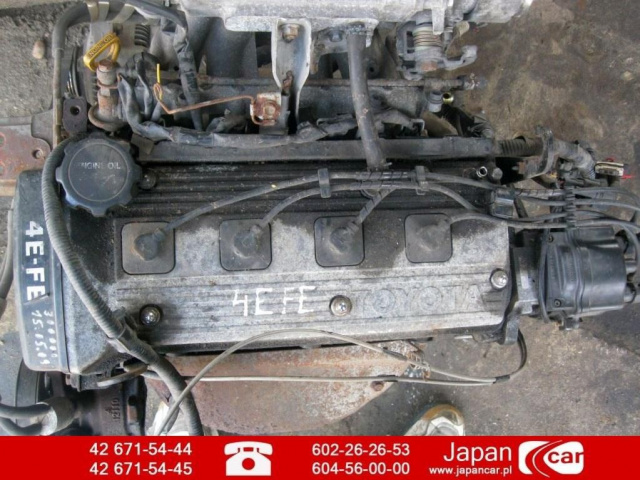 Двигатель TOYOTA STARLET 96-99 1.3 бензин 4EFE