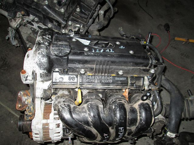 Двигатель i навесное оборудование hyundai i20 1.2 бензин 12r