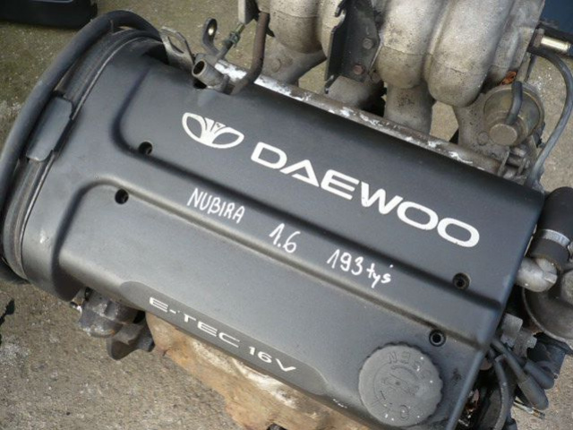 Двигатель DAEWOO NUBIRA LANOS 1.6 16 V E-TEC