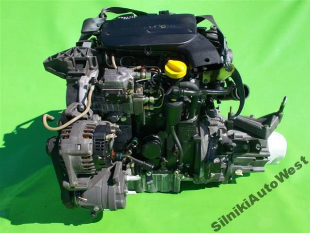 RENAULT MEGANE I SCENIC двигатель 1.9 DTI F9QA736