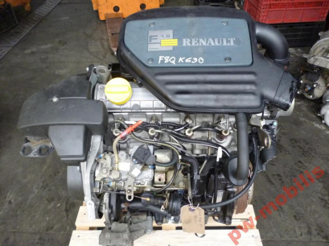 Двигатель RENAULT KANGOO 1.9 D F8Q 630 1999г.