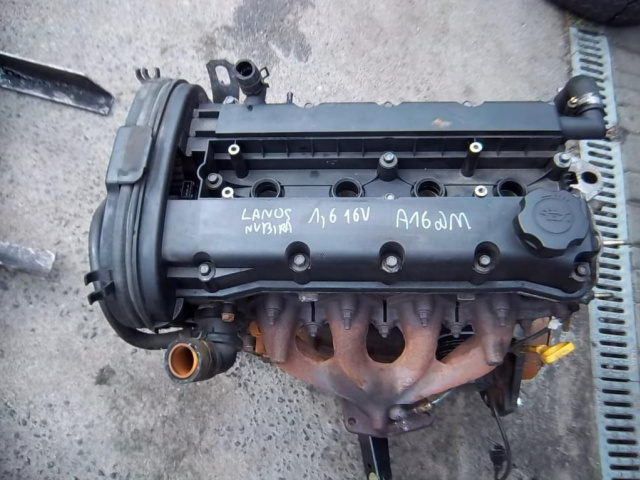 DAEWOO LANOS NUBIRA двигатель 1.6 16V KOD A16DM