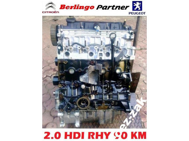 Двигатель CITROEN BERLINGO Peugeot Partner 2.0 HDI 8V
