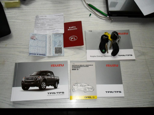 ISUZU D-MAX 2011R 2.5 D 136KM двигатель пробег 5TYS