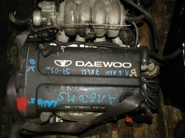 Двигатель A16 DMS DAEWOO LANOS 1997-2003 1.6 16V 78kW