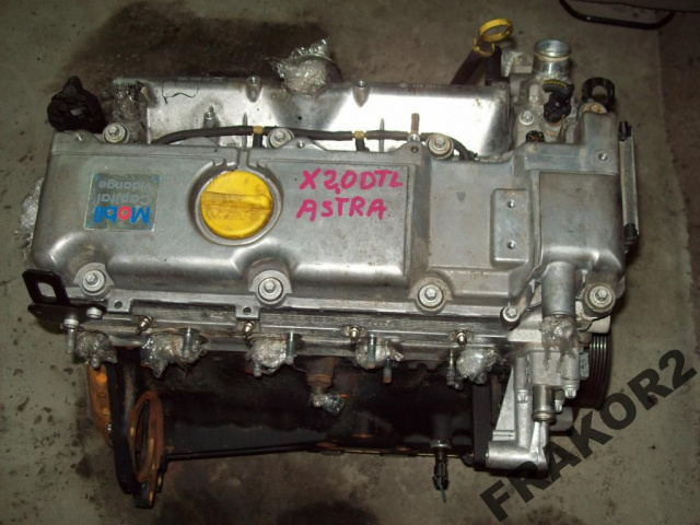 OPEL ASTRA II ZAFIRA 2, 0 DTL двигатель X20DTL