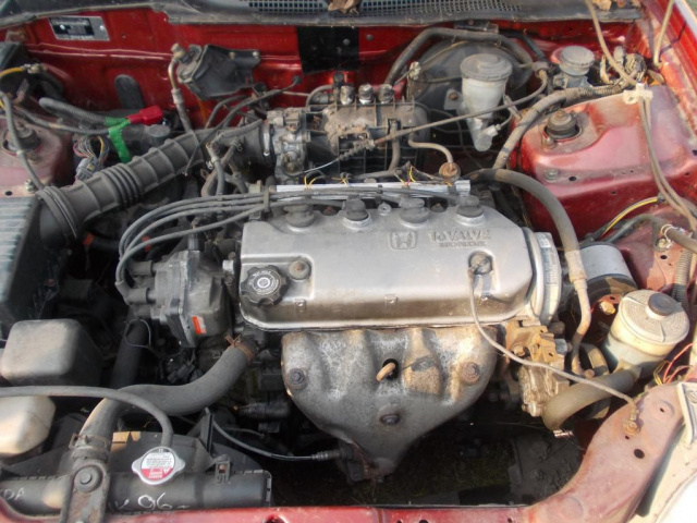 Двигатель в сборе Honda Civic + коробка передач 1.4 16V