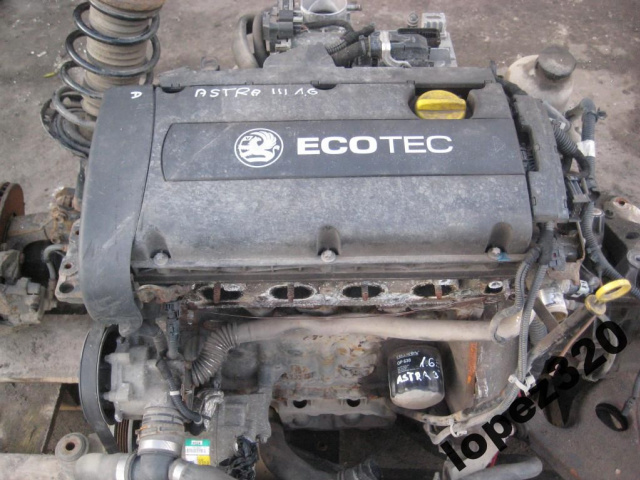 Двигатель OPEL ASTRA H 1, 6 Z16XEP WIELE запчасти гарантия