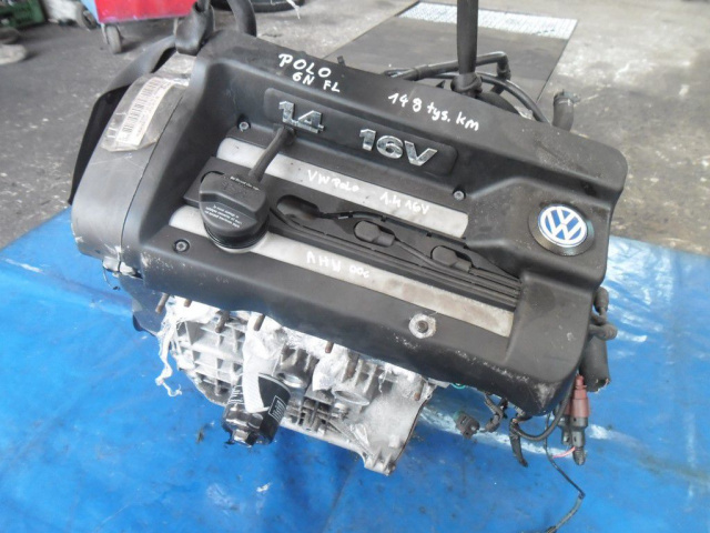 Двигатель 1.4 16V VW POLO 6N FL 00г. AHW