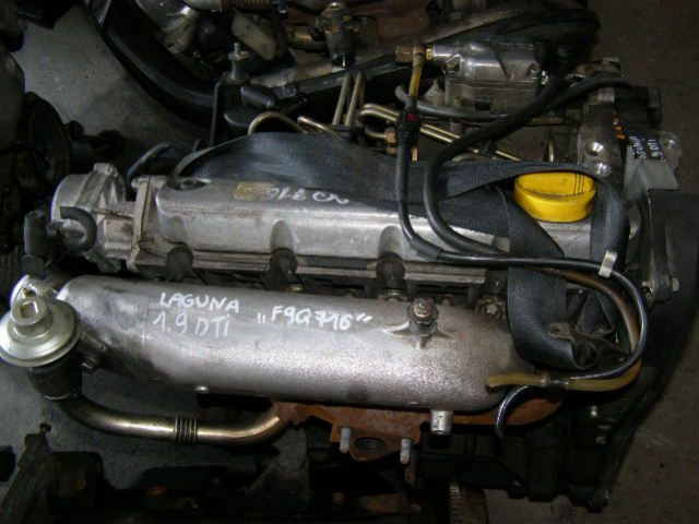 Двигатель RENAULT LAGUNA 1.9 DTI F9Q 716