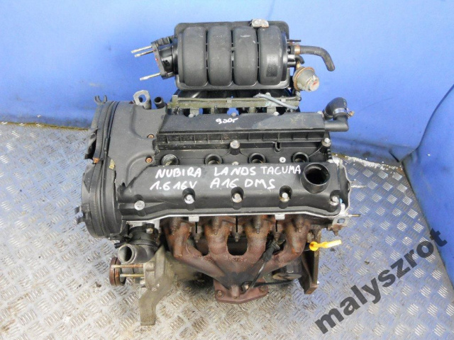 DAEWOO NUBIRA LANOS TACUMA 1.6 16V двигатель A16DMS