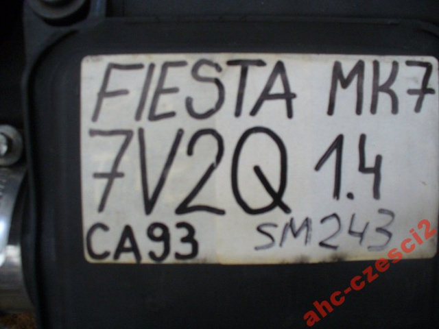 AHC2 FORD FIESTA MK7 1.4 7V2Q двигатель