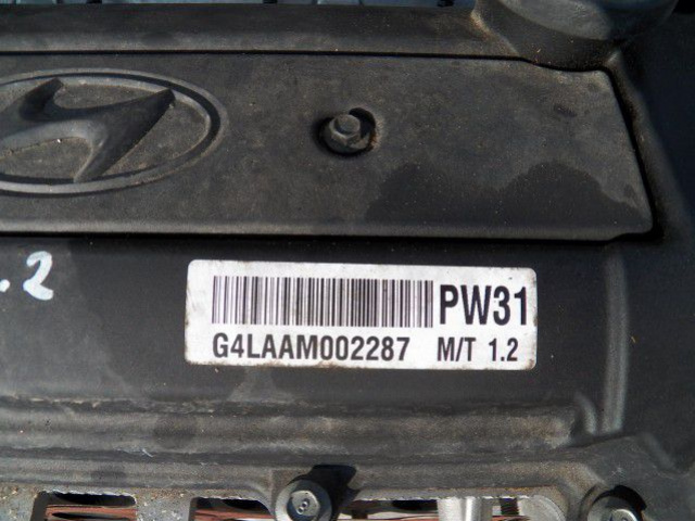 Двигатель HYUNDAI i20 1.2 G4LA 2011 1650NETTO в сборе