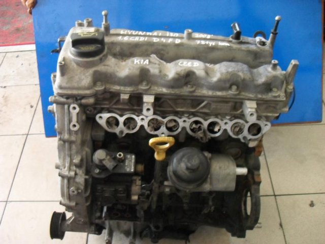 Двигатель HYUNDAI I30 KIA CEED D4FB 2008г. 1.6 CRDI