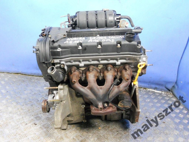 DAEWOO NUBIRA LANOS TACUMA 1.6 16V двигатель A16DMS