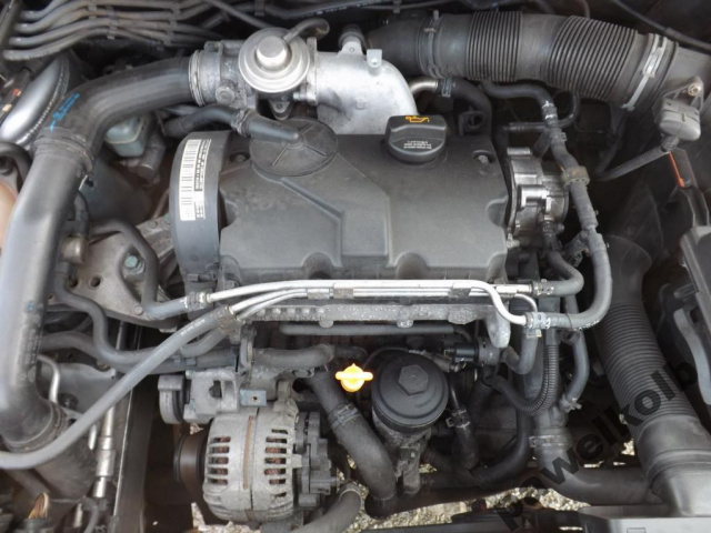 VW POLO IV 9N ПОСЛЕ РЕСТАЙЛА IBIZA FABIA 1.4 TDI двигатель BNM
