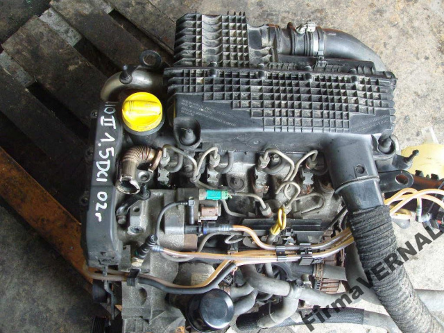 Двигатель RENAULT CLIO II 2 THALIA 1.5 DCI K9K A704
