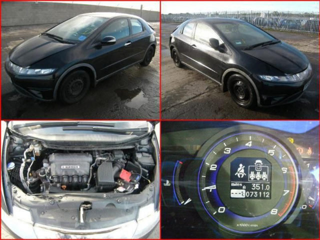 Двигатель HONDA CIVIC 1.3 16V запчасти гарантия