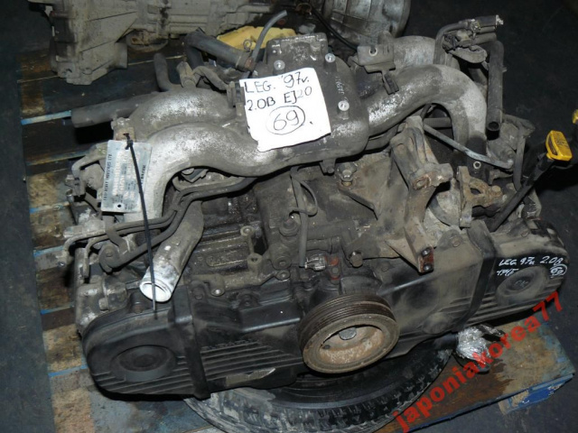 SUBARU LEGACY 1997 л.с. 2.0B двигатель EJ20 F-VAT