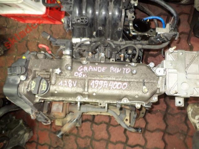 Fiat двигатель 1.2 8V 199A4000 Grande Punto 06г.