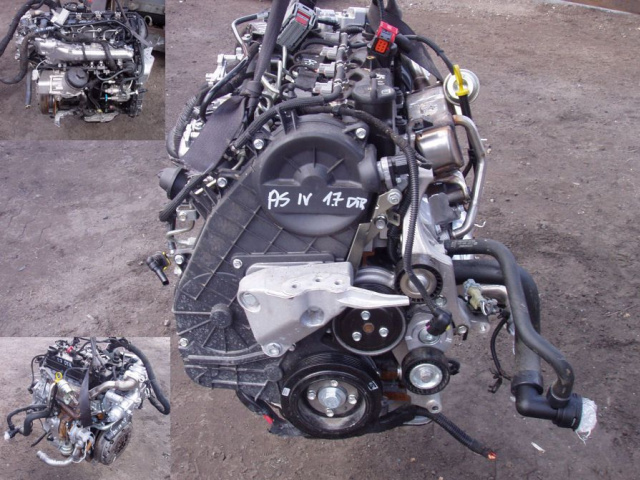 Opel Astra H 3 IV 4 двигатель 1.7 DTR 2011 голый