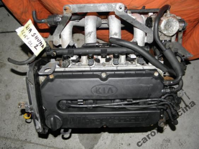 KIA SHUMA II 02г.. 1.6 16V двигатель в сборе