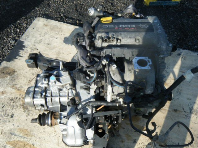 Двигатель X10XE Opel Corsa b c AGILLA 1, 0 12v =RADOM