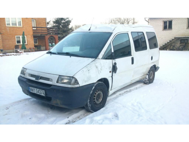 Fiat Scudo - поврежденный, исправный двигатель, caly/czes