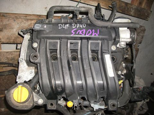 Renault Modus двигатель 1.2 16V D4F D740