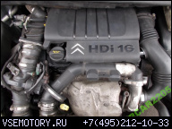 PEUGEOT 307 407 FOCUS II C-MAX ДВИГАТЕЛЬ 1.6 HDI TDCI