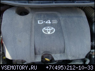 TOYOTA AURIS 07Г. 1.4 D4D ДВИГАТЕЛЬ W МАШИНЕ ODPALA