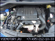 PEUGEOT 207 08Г. ДВИГАТЕЛЬ 1.6 HDI 9HZ В СБОРЕ