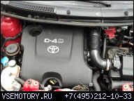 ДВИГАТЕЛЬ TOYOTA YARIS II 2006-2009 1.4D4D