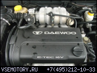 ДВИГАТЕЛЬ DAEWOO NUBIRA 1.6 16V E-TEC 115000 KM