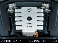 VW TOUAREG V10 5.0 TDI ДВИГАТЕЛЬ В СБОРЕ AYH