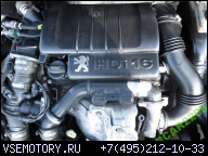 PEUGEOT 207 307 407 C4 C5 1.6 HDI ДВИГАТЕЛЬ ГАРАНТИЯ