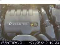 ДВИГАТЕЛЬ PEUGEOT 307 1, 6 HDI 136 KM RHR 2005Г.