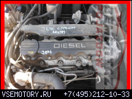 6093 ДВИГАТЕЛЬ OPEL ASTRA F X17DTL 1.7 TD FILM QQQ