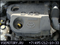 TOYOTA YARIS III 1.4 D4D 14R ДВИГАТЕЛЬ W МАШИНЕ ODPALA