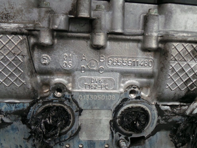 FORD FIESTA MK6 1.6 TDCI двигатель Z UKLADEM 10JB17