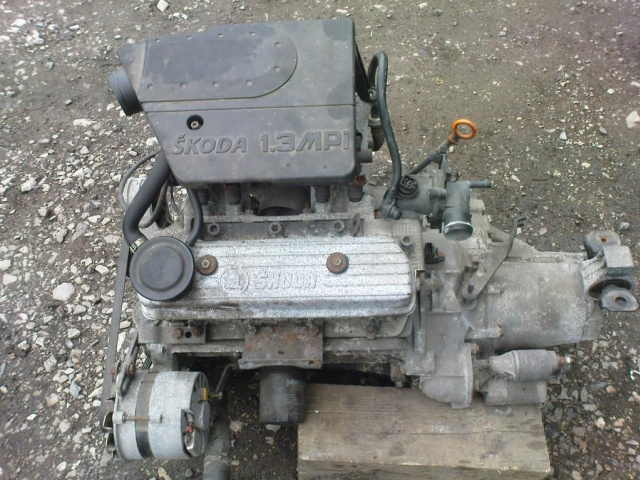 Двигатель, коробка передач Skoda Felicia 1.4