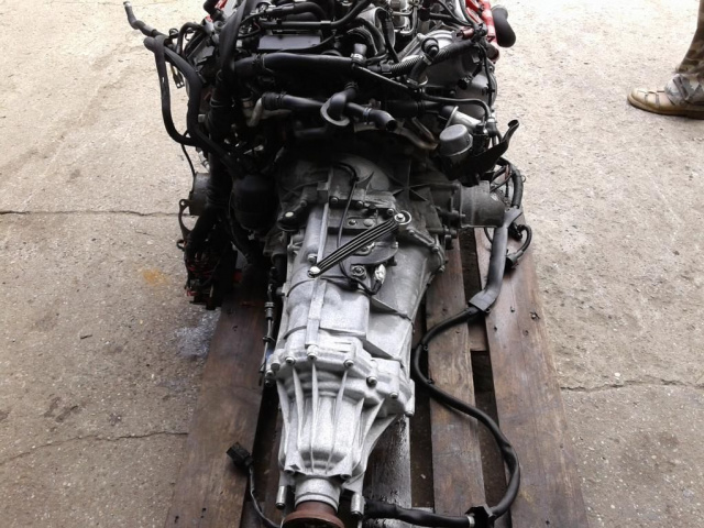 Двигатель Audi S4 S5 CAU в сборе ze коробка передач