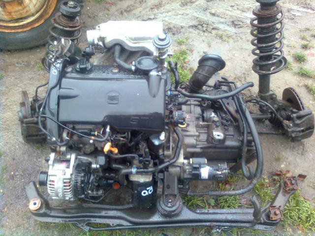 Двигатель в сборе 1.9 SDI SEAT INCA VW CADDY