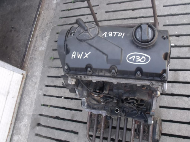 Двигатель AWX 1.9 TDI 130 KM VW PASSAT, AUDI, SKODA